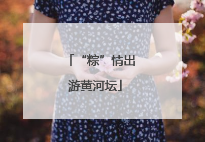“粽”情出游黄河坛