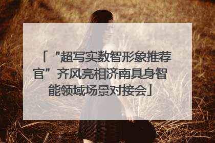 “超写实数智形象推荐官”齐风亮相济南具身智能领域场景对接会