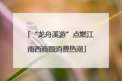 “龙舟溪游”点燃江南西商圈消费热潮