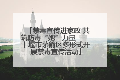 禁毒宣传进家政 共筑防毒“她”力量——十堰市茅箭区多形式开展禁毒宣传活动