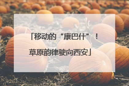 移动的“康巴什”！草原韵律驶向西安