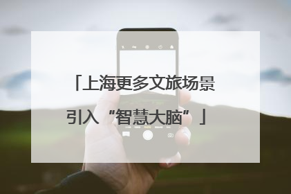 上海更多文旅场景引入“智慧大脑”