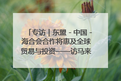 专访｜东盟－中国－海合会合作将惠及全球贸易与投资——访马来西亚亚太“一带一路”共策会高级研究员本恩·纳戈拉