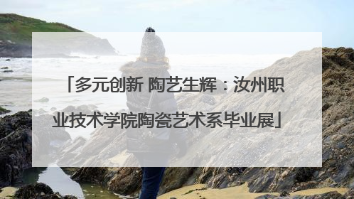 多元创新 陶艺生辉：汝州职业技术学院陶瓷艺术系毕业展