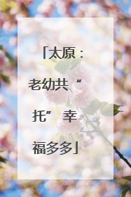 太原：老幼共“托” 幸福多多