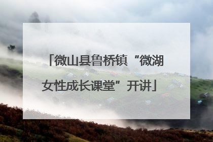 微山县鲁桥镇“微湖女性成长课堂”开讲