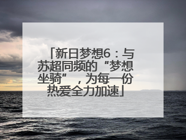 新日梦想6：与苏超同频的“梦想坐骑”，为每一份热爱全力加速
