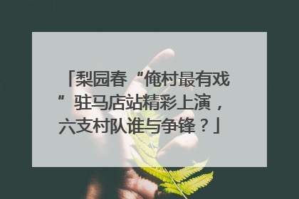 梨园春“俺村最有戏”驻马店站精彩上演，六支村队谁与争锋？