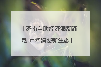 济南自助经济浪潮涌动 重塑消费新生态