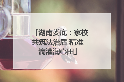 湖南娄底：家校共筑法治盾 精准滴灌润心田