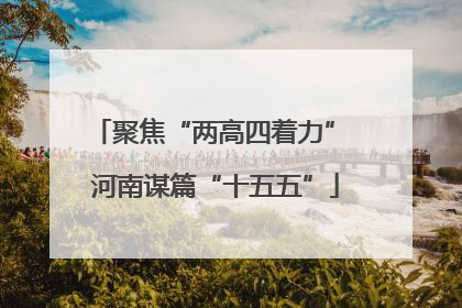 聚焦“两高四着力” 河南谋篇“十五五”