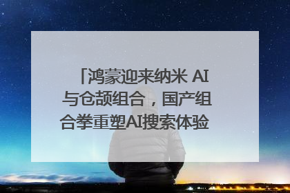 鸿蒙迎来纳米 AI 与仓颉组合，国产组合拳重塑AI搜索体验｜新经济观察