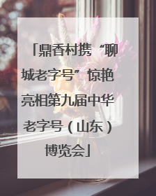 鼎香村携“聊城老字号”惊艳亮相第九届中华老字号（山东）博览会
