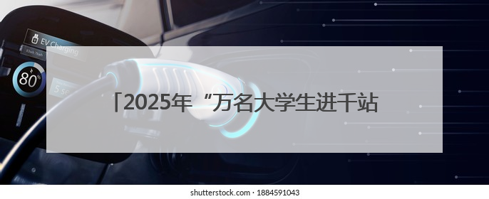 2025年“万名大学生进千站”文明实践志愿服务行动启动